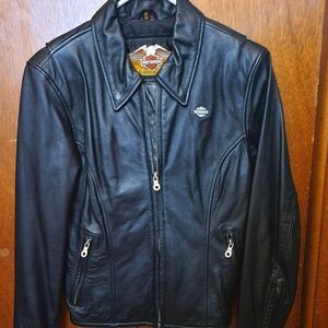 Leather Harley Davidson jacket